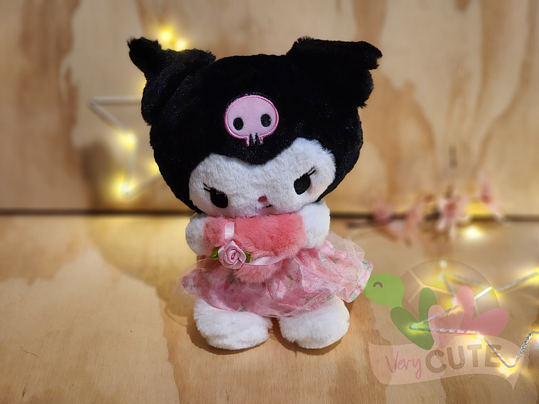 Peluche Personajes Sanrio  - Corazón Rosa 1