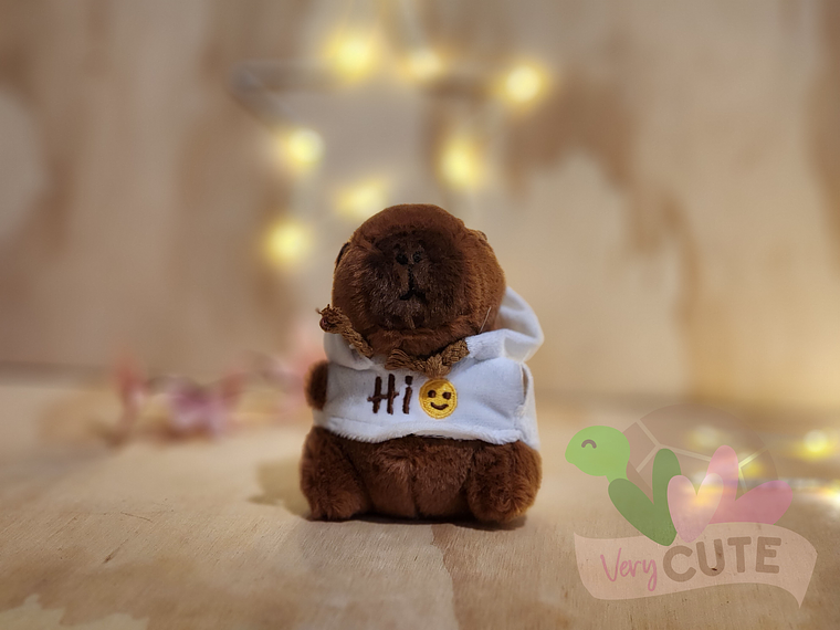 Llavero Peluche Capybara - Capuchas 1