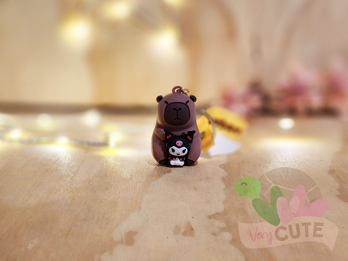 Llavero Capybara - Distintos Diseños 1