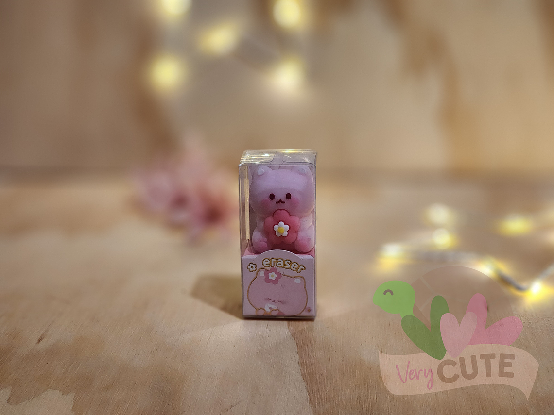 Sacapunta y Goma 3D - Cat in Bloom 2