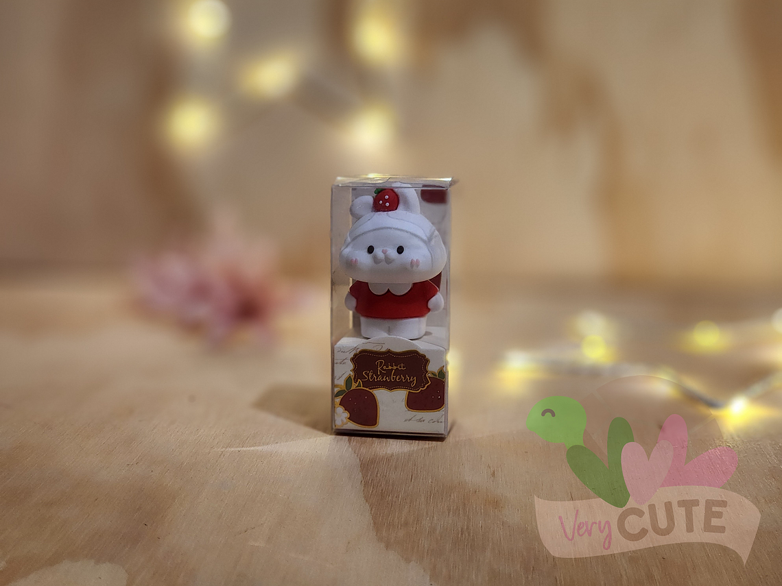 Sacapunta 3D Rabbit Strawberry 1