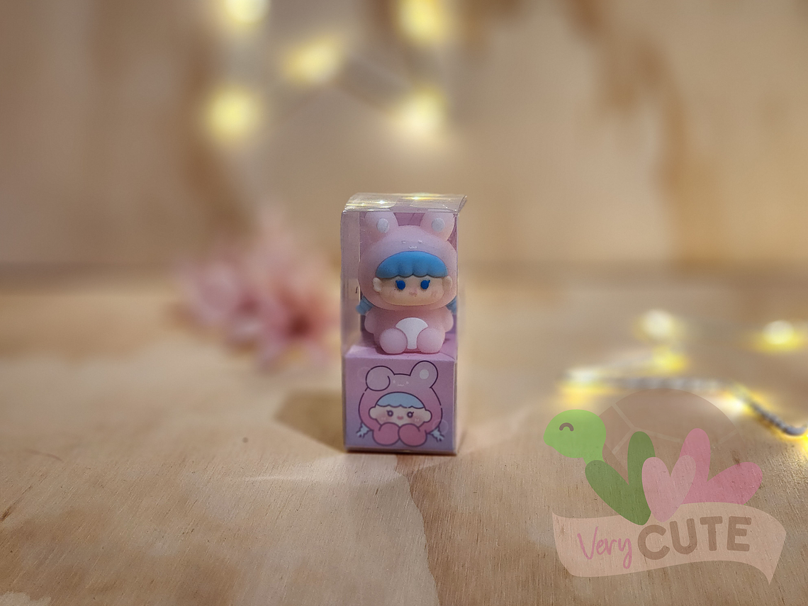 Sacapunta 3D Kawaii Niña 1