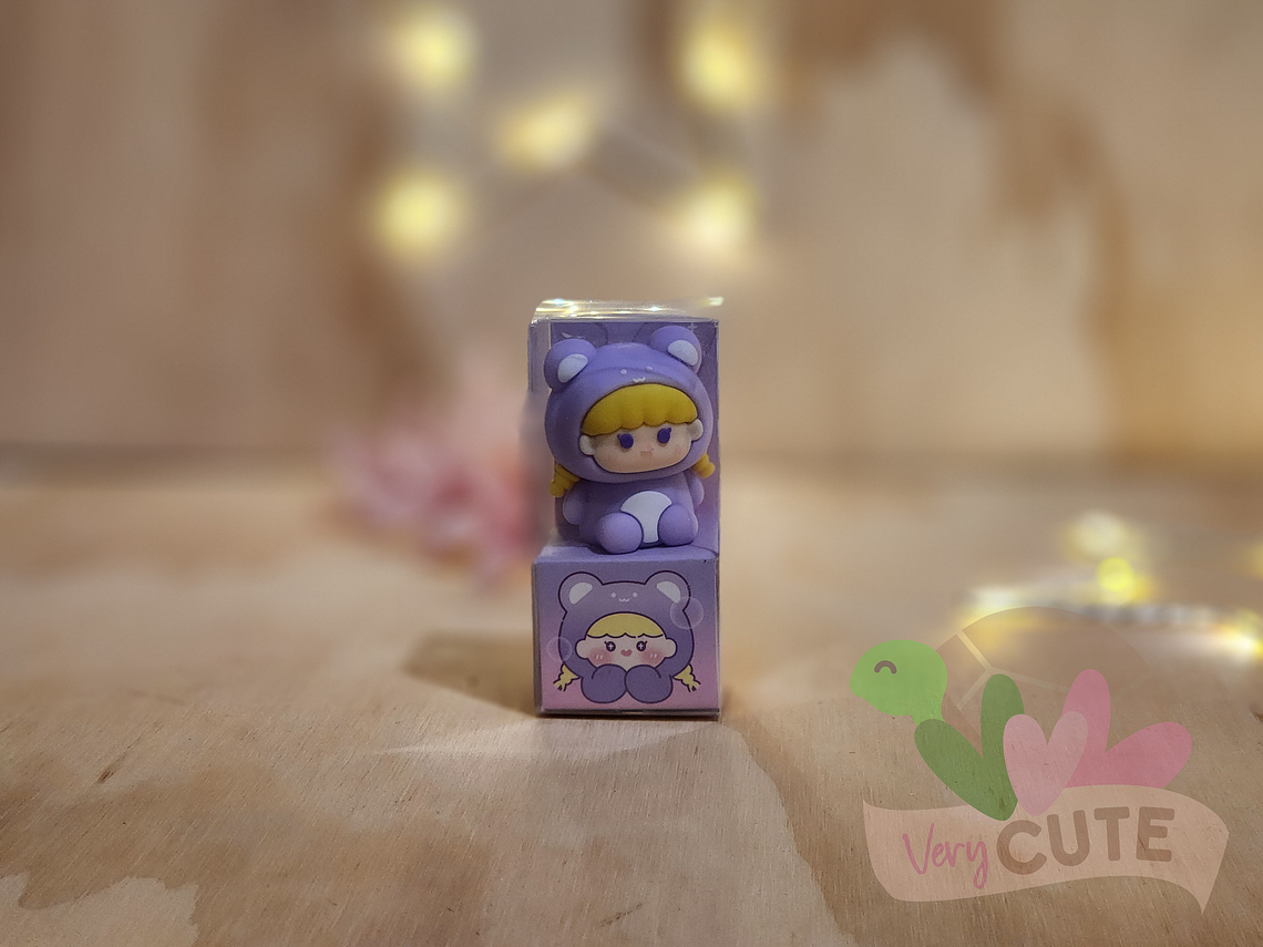 Sacapunta 3D Kawaii Niña 2