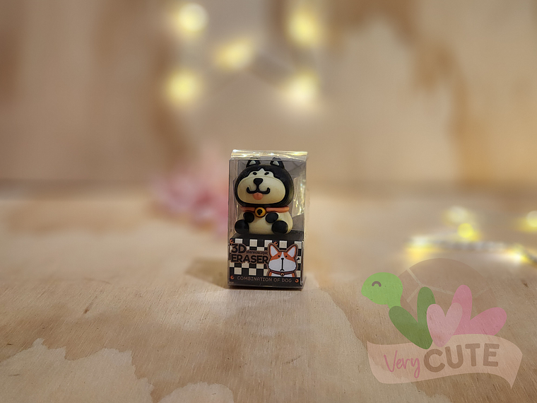 Goma de Borrar 3D - Perritos Divertidos 2