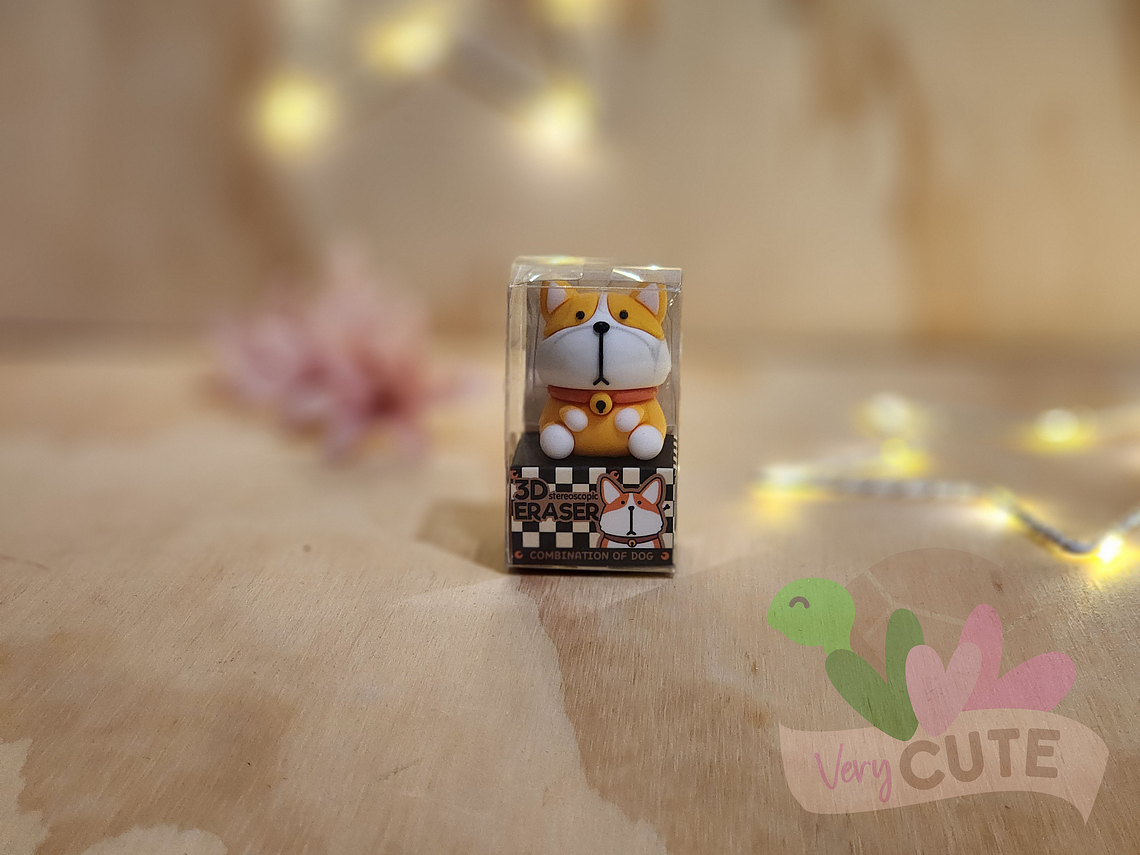 Goma de Borrar 3D - Perritos Divertidos 1