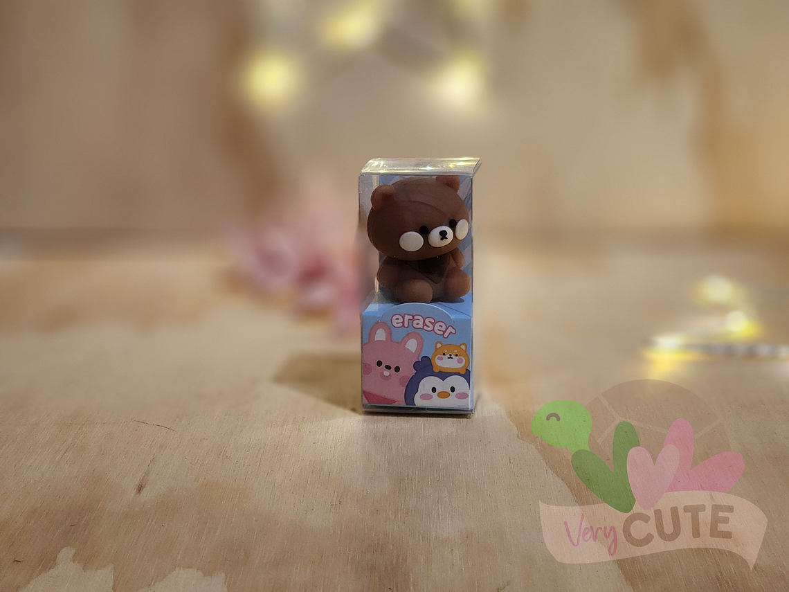 Goma de Borrar 3D - Animalitos Kawaii 2