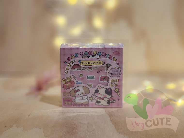 Stickers en Rollo - Pao Pao Family 1