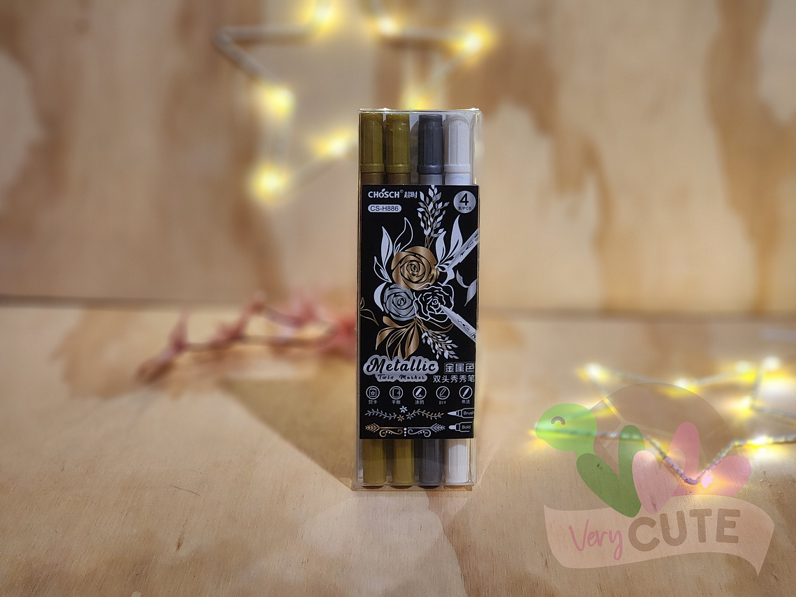 Set Marcadores Metálicos 1