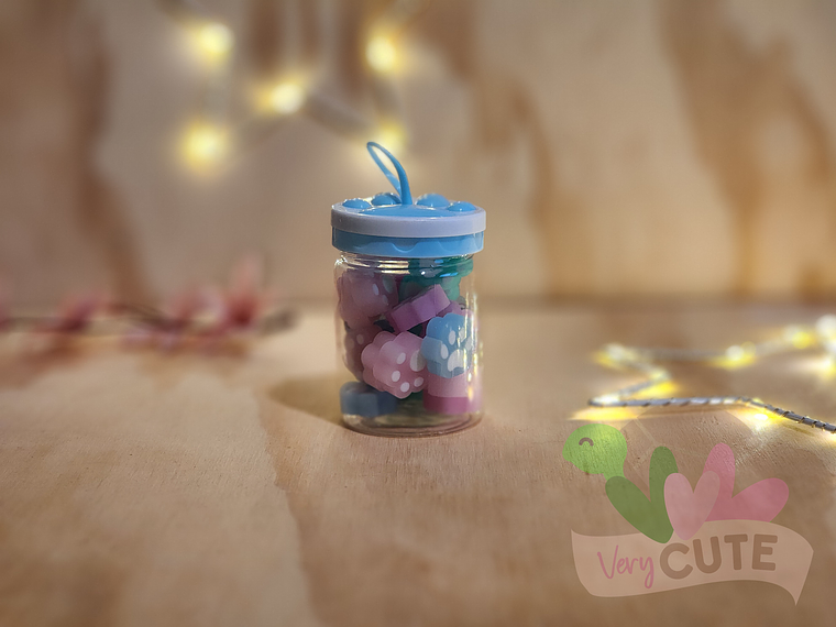 Frasco con Mini Gomas Patita 1