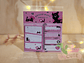 Set Sticky Notes - Gatito Negro en Rosa - Miniatura 1