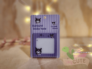 Post-it Kuromi con Brillito