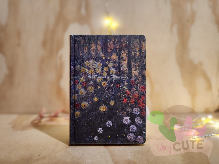 Libreta con Diseños - Jardines de Monet 1