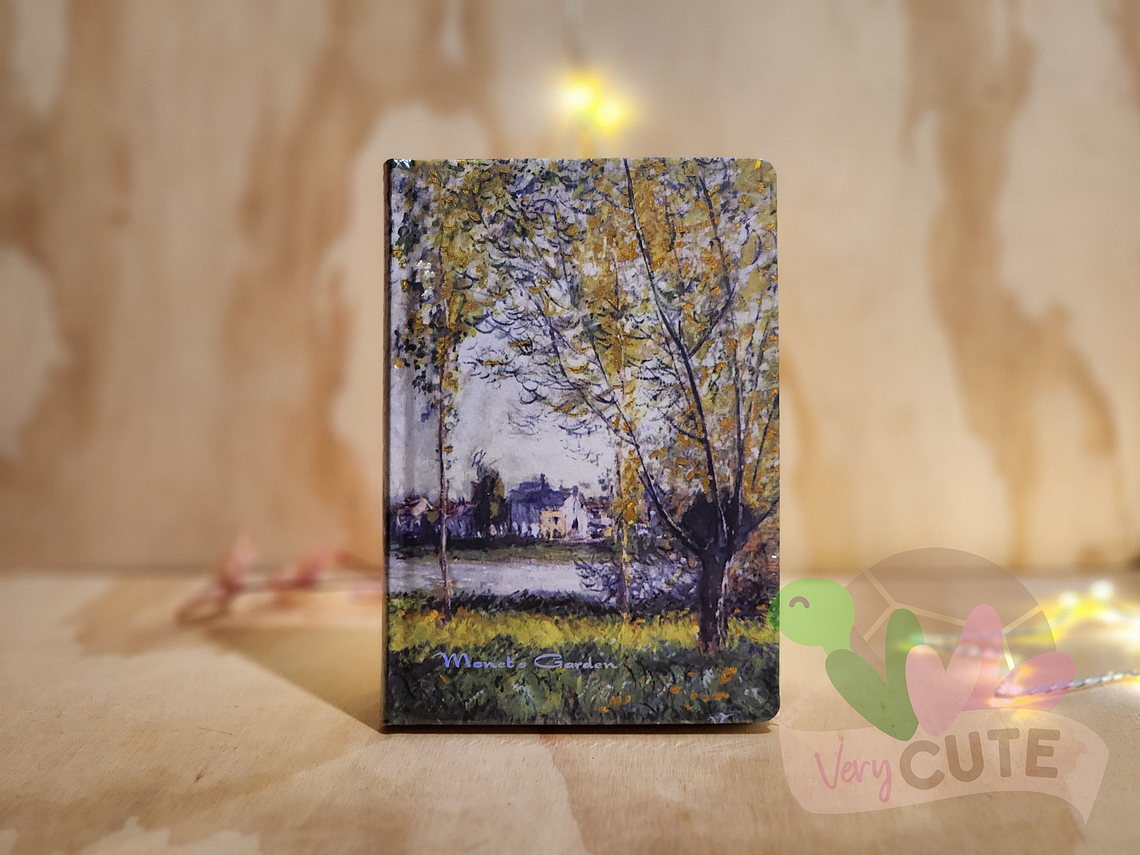 Libreta con Diseños - Jardines de Monet 3