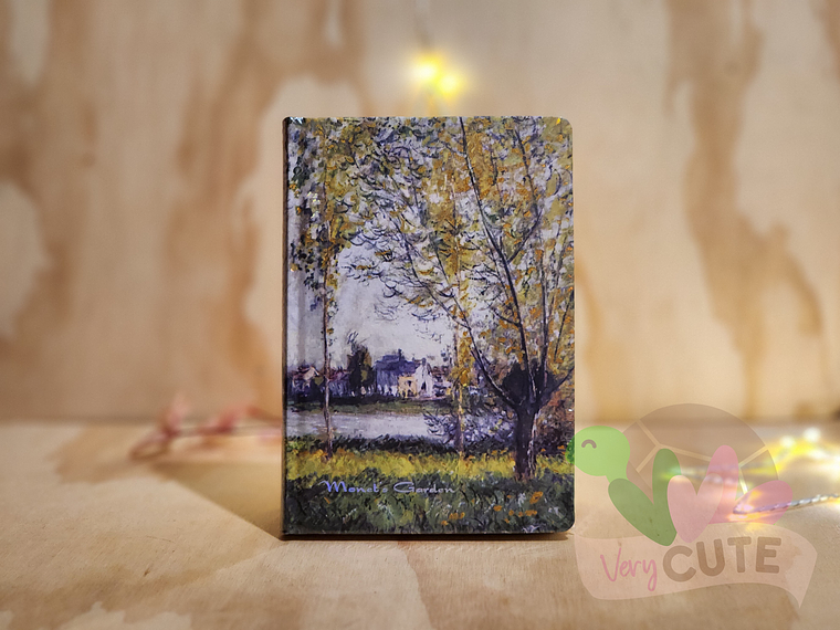 Libreta con Diseños - Jardines de Monet 3