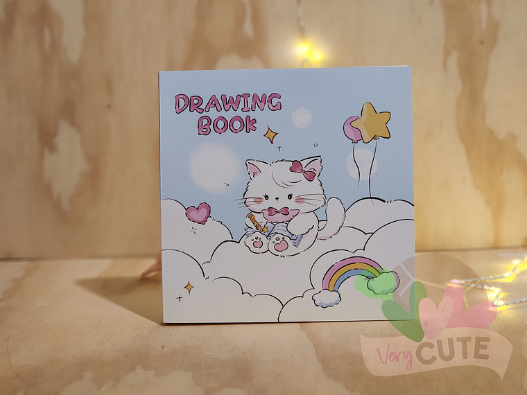 Croquera Cuadrada - Diseño Gatitos 3