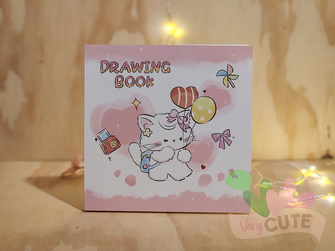 Croquera Cuadrada - Diseño Gatitos 4