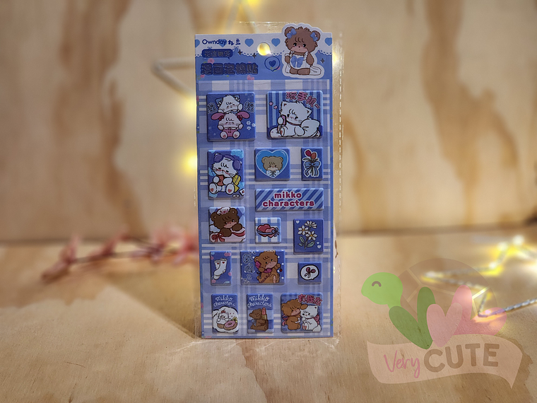 Stickers Mikko Illustrations - Láminas 1