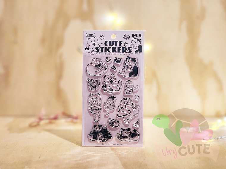 Sellos de Silicona para Timbre de Gatito 1