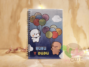 Libreta Holográfica Bubu y Dudu