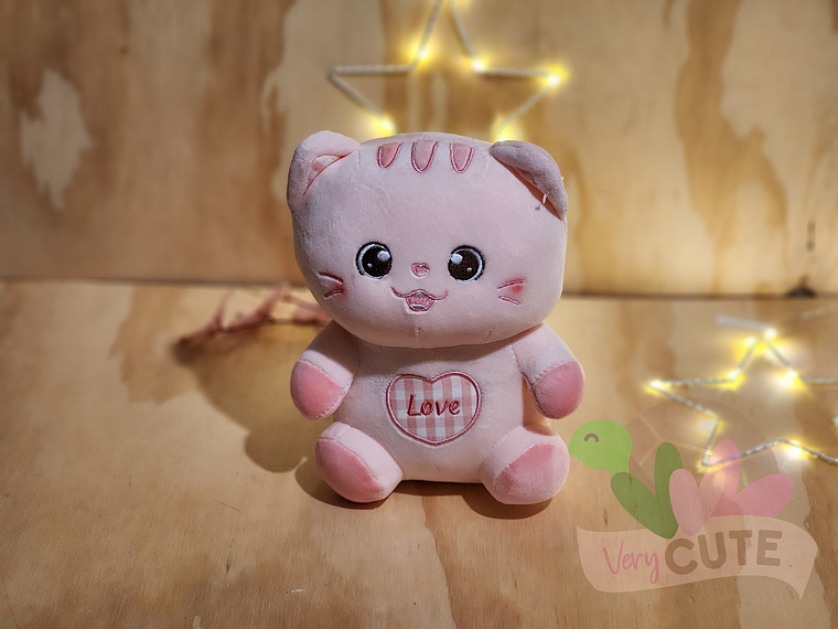 Peluche Gatito - Colores Pastel 1