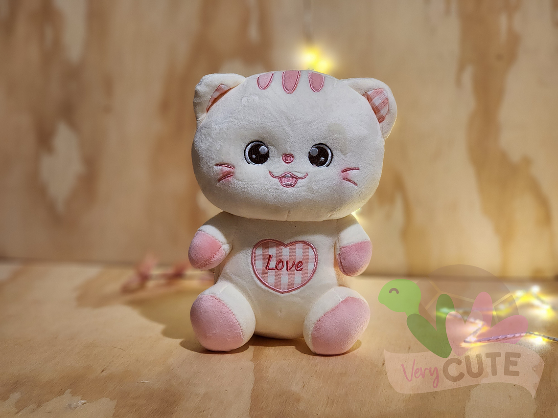 Peluche Gatito - Colores Pastel 2