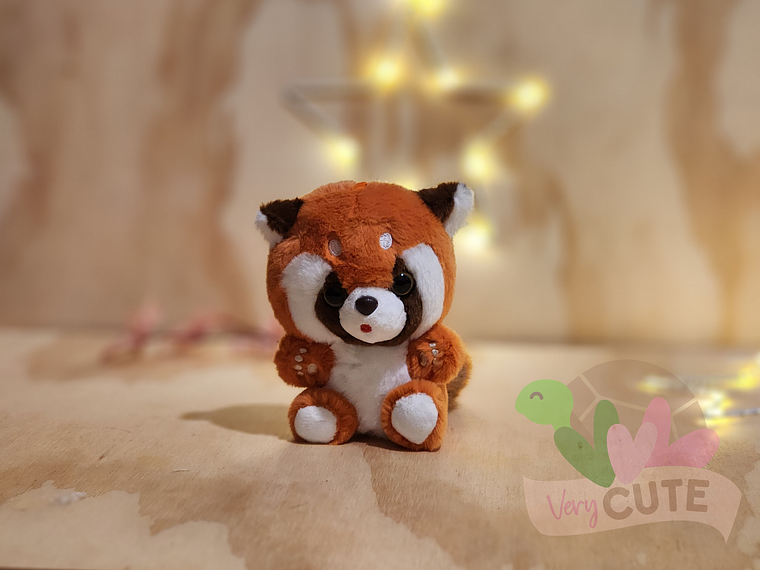 Llavero Mapache Peluche 2