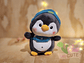 Peluche Pingüino - Gorrito - Miniatura 1
