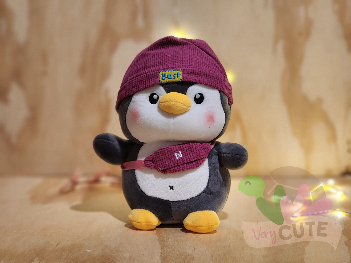 Peluche Pingüino - Gorrito 2