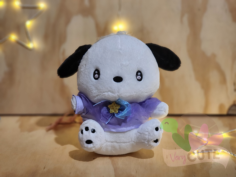 Peluche Personajes Sanrio  - Trajes Lila 3