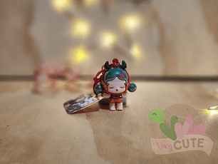 Llavero  Estilo Skull Panda