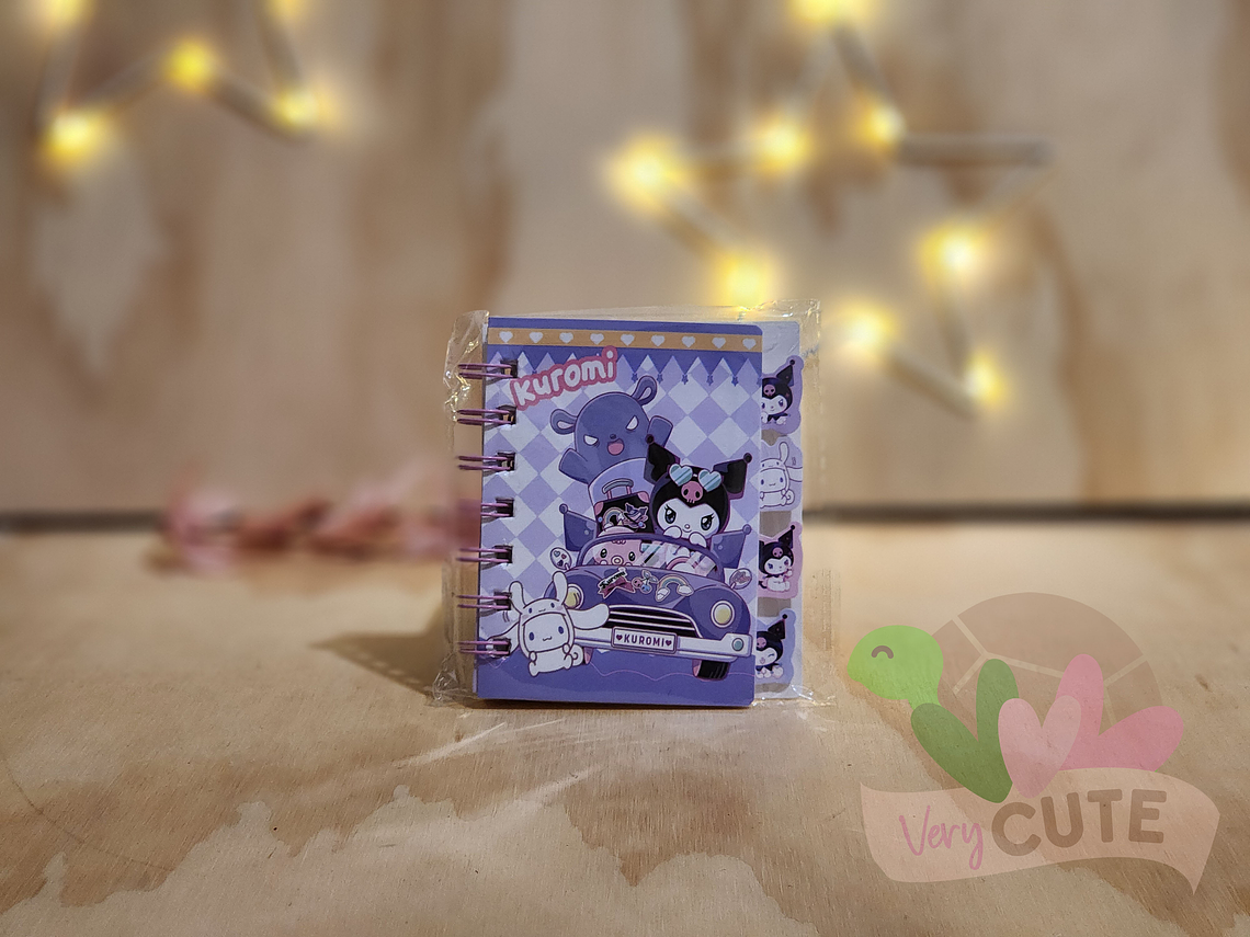 Mini Libreta con Separadores - Kuromi 1