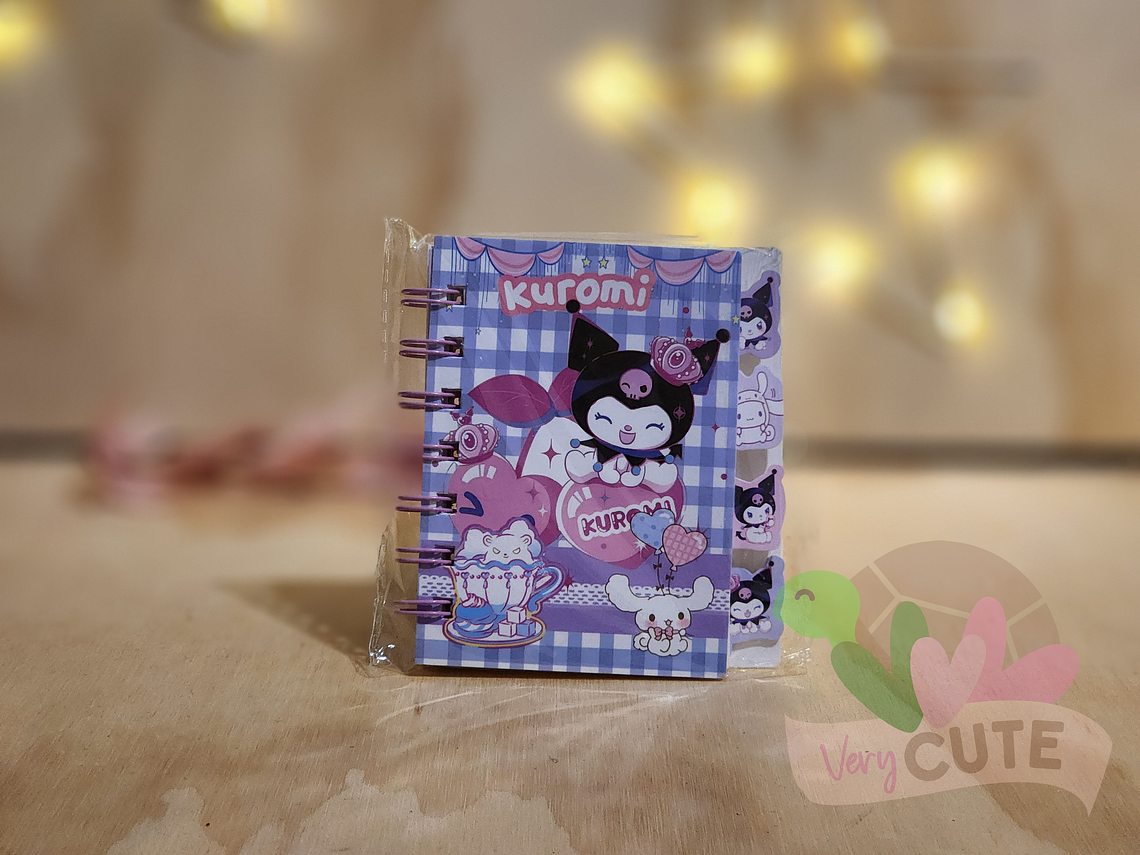 Mini Libreta con Separadores - Kuromi 5