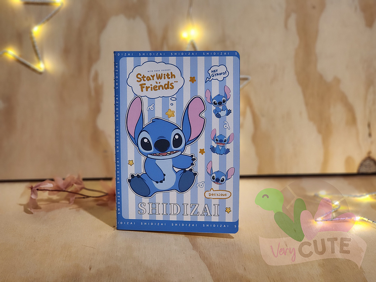 Libreta Cocida - Stitch 2