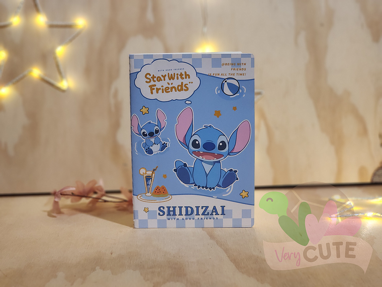 Libreta Cocida - Stitch 3