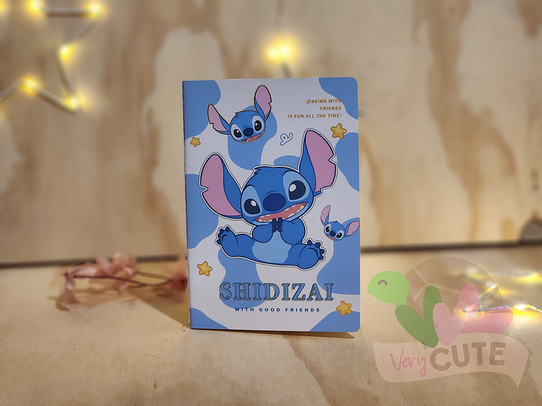 Libreta Cocida - Stitch 4