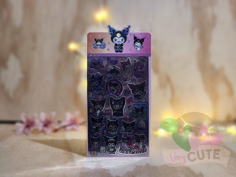 Stickers Metalicos - Personajes Sanrio 2