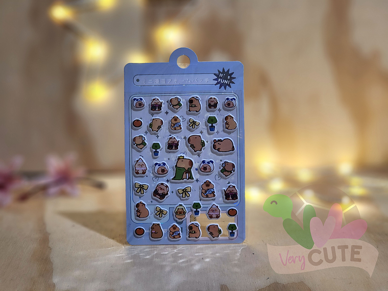 Stickers Relieve - Pequeño - Varios Diseños 2