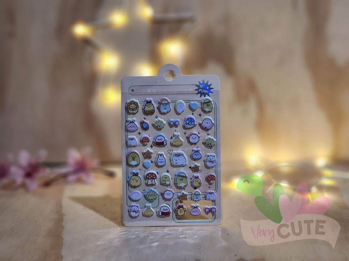 Stickers Relieve - Pequeño - Varios Diseños 4