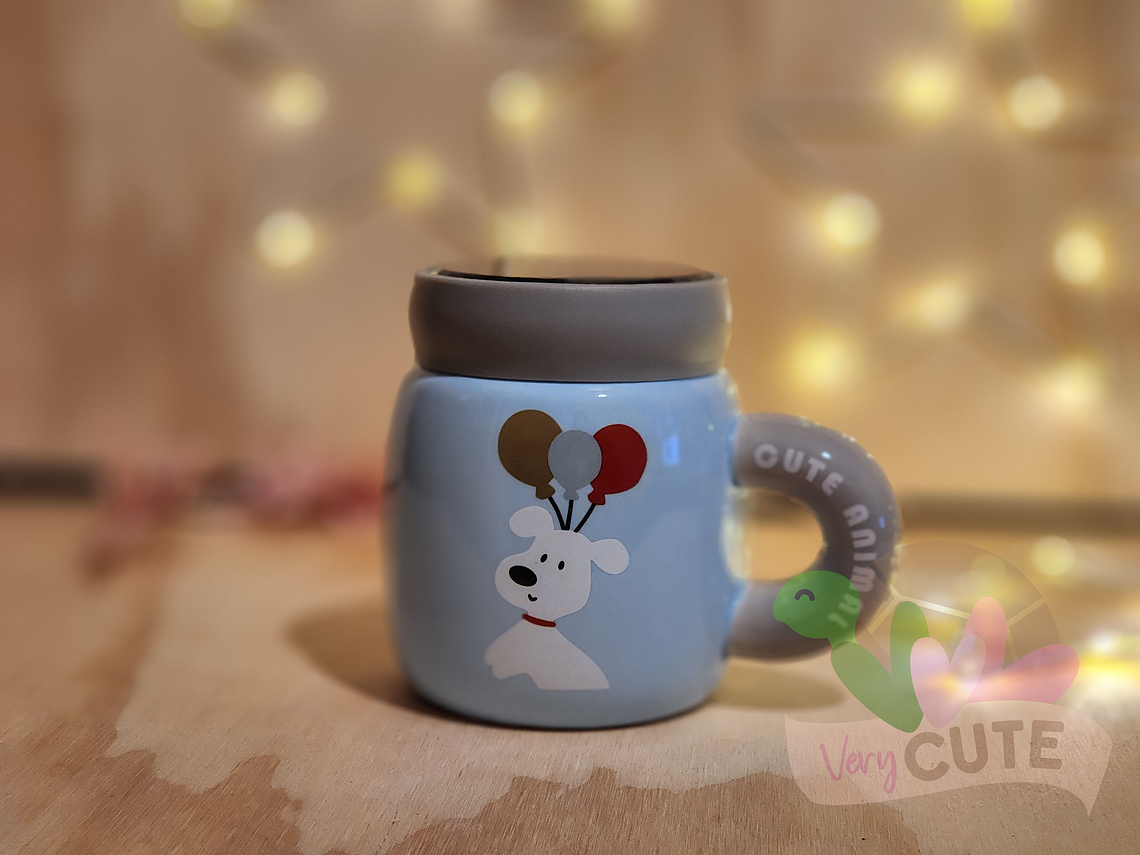 Tazón Perrito con Tapa Espejo 2