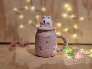 Tazón Conejito Rosado