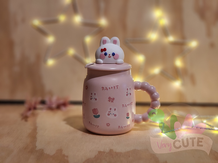 Tazón Conejito Rosado 1