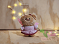 Llavero Peluche Cute Butter Bear - Miniatura 6