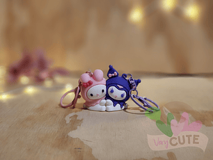 Llavero Personajes Sanrio Emparejados