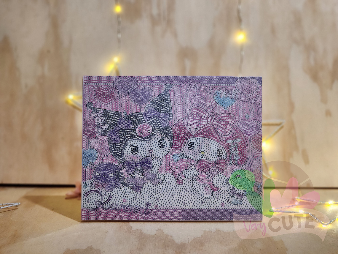 Set Pintura Diamante - Kuromy & Melody 1