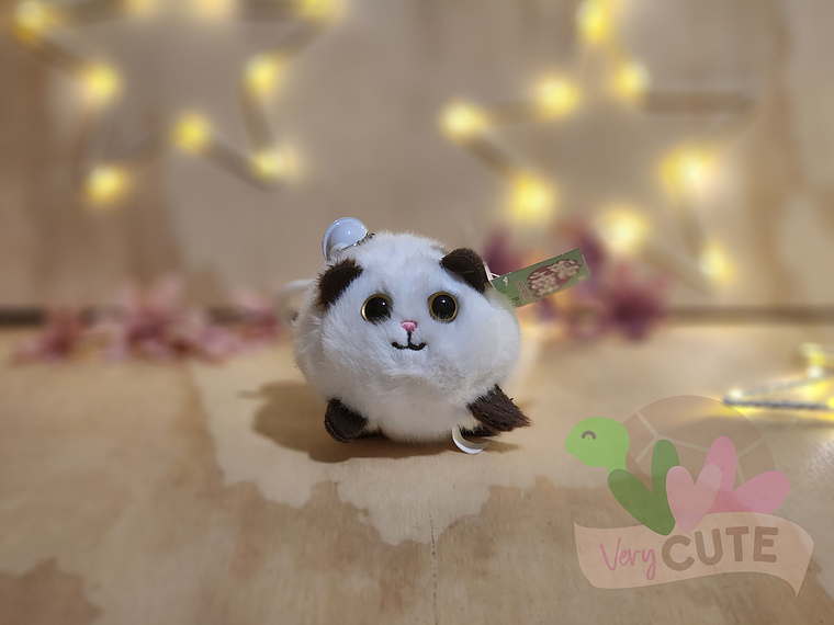 Llavero Peluche Gatito Redondito 1