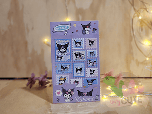 Stickers Tipo Estampilla - Kuromi