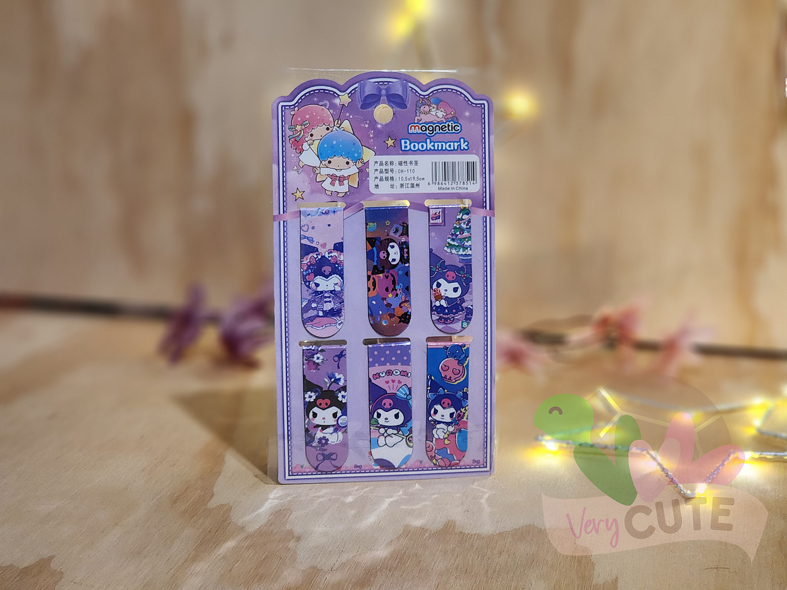 Marcadores de Páginas Magnéticos - Personajes Sanrio 1