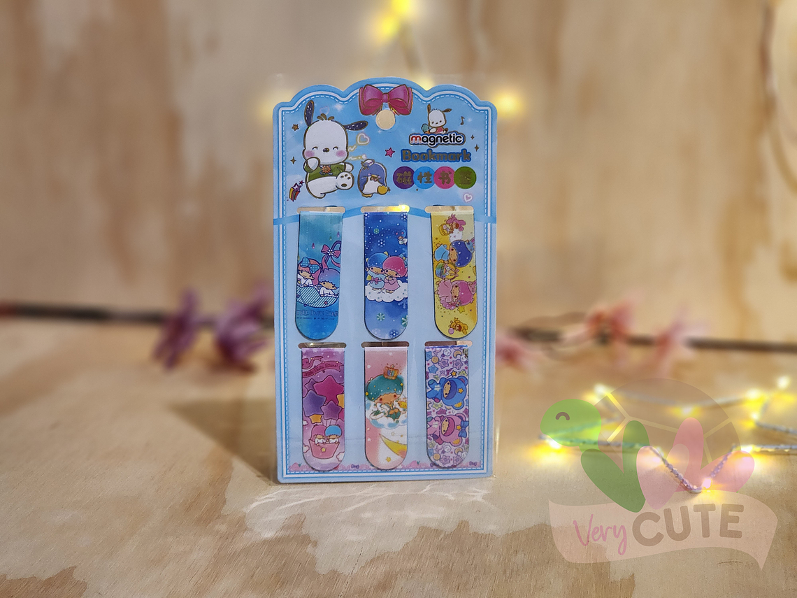Marcadores de Páginas Magnéticos - Personajes Sanrio 4