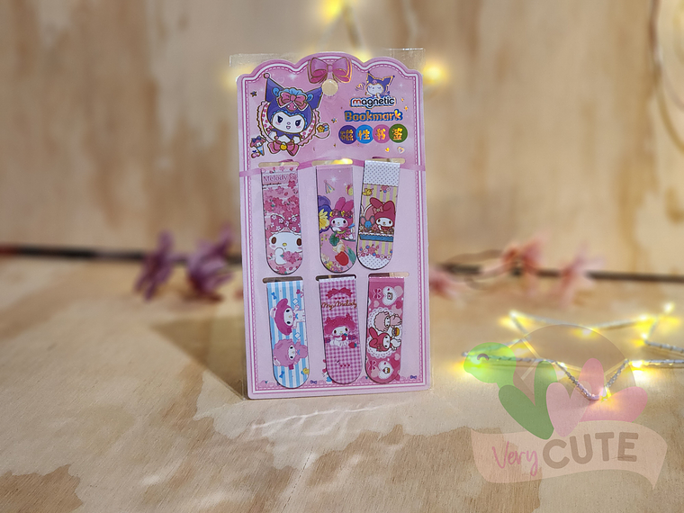 Marcadores de Páginas Magnéticos - Personajes Sanrio 3