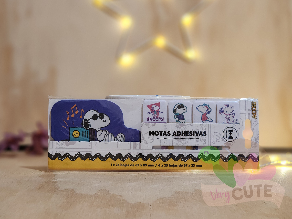 Notas Adhesivas Snoopy 1